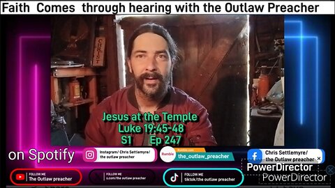 Jesus at the Temple Luke 19:45-48 S1 Ep 247