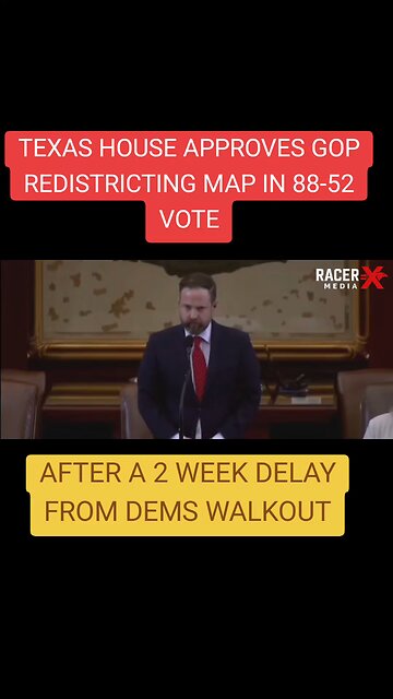 Texas house approves GOP redistricting map