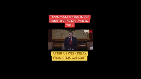 Texas house approves GOP redistricting map
