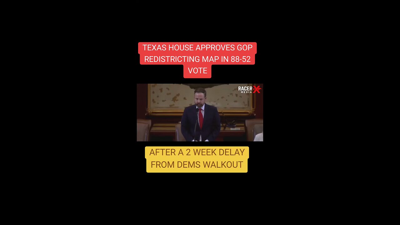 Texas house approves GOP redistricting map