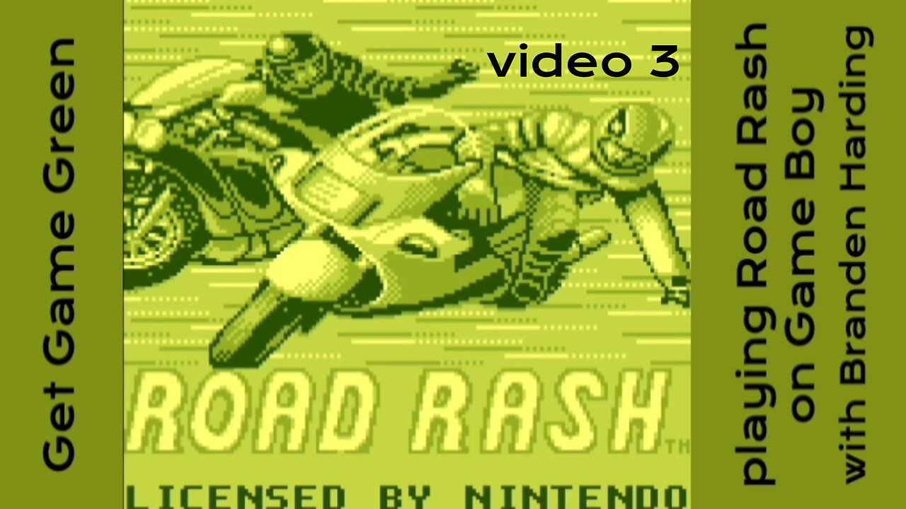 GGG playing Road Rash on Game Boy: 3