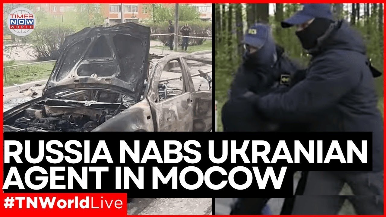 LIVE| Russia Arrests Ukrainian Agent in Deadly Car Bomb Attack Killing of Top General in Moscow