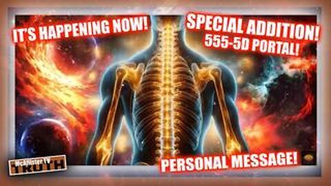 BACK INJURY! MASSIVE 5D PORTAL! ASCENSION INFO! JUDGES AND MARTIAL LAW! MD DAD! AFFIRMATIONS!