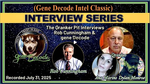 2025-07-31: The Qranker Pit Episode 7 with gene Decode & Rob Cunningham