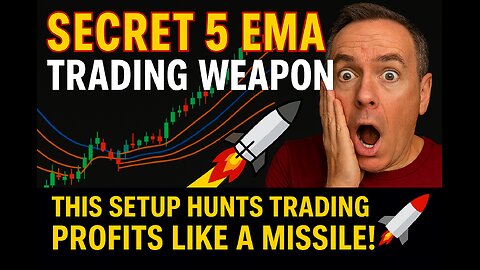 SECRET 5 EMA TRADING WEAPON: This Setup HUNTS TRADING PROFITS LIKE A MISSILE!