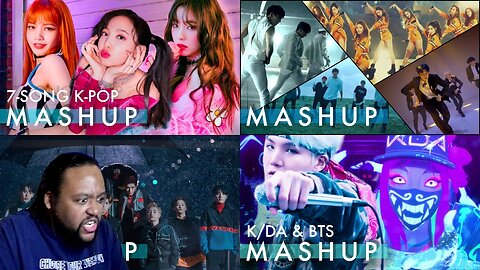 Multiple K-POP MASHUP Reaction