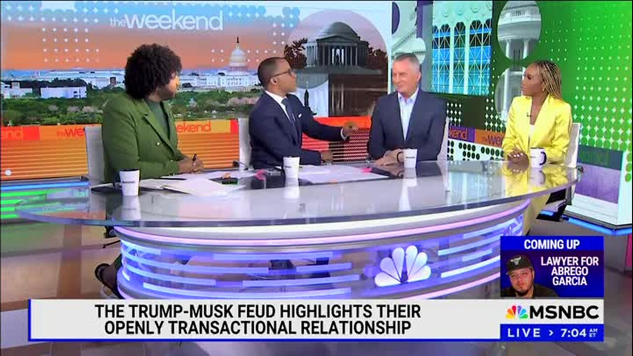 MSNBC Guest: ‘Trump Really Has to Decide What He’s Going To Do with Elon, Because Elon Is a Huge Part of His Identity’