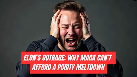 Trump’s ‘Big Beautiful Bill’ vs. Elon’s Outrage: Why MAGA Can’t Afford a Purity Meltdown