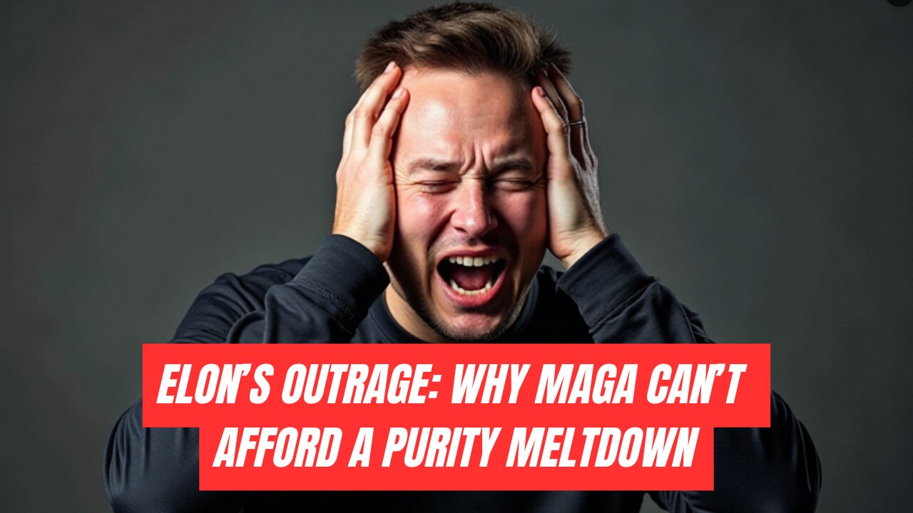 Trump’s ‘Big Beautiful Bill’ vs. Elon’s Outrage: Why MAGA Can’t Afford a Purity Meltdown