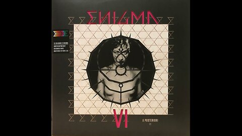 Enigma - A Posteriori (2006/2018) [Complete LP} Vinyl Rip, Europe