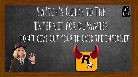 Sw!tch’s Guide to the Internet for Dummies #1 | Don’t Give Companies Photos of Your ID