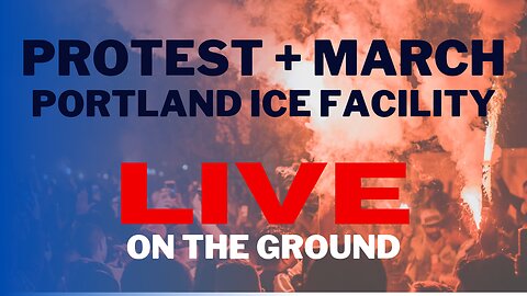 🚨BREAKING LIVE Protest At Portland, Oregon ICE #live #rumble