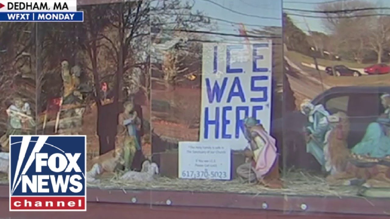 Anti-ICE church Nativity scenes spark OUTRAGE