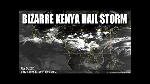 Bizarre Kenya Hail Storm