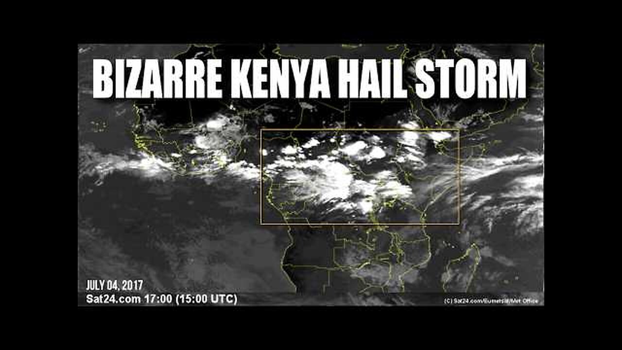 Bizarre Kenya Hail Storm