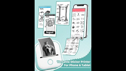 Memoking Sticker Printer