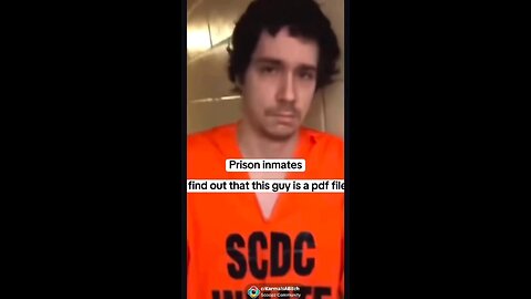 Prison inmate got his papers checked