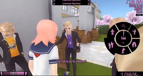 I'm doing a tasks for delinquents | Yandere Simulator [Reupload]