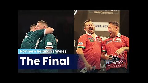 BST DARTS FINAL FOR AGES WALES V N IRELAND I CRIED