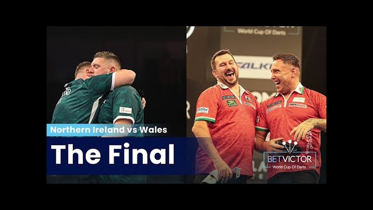BST DARTS FINAL FOR AGES WALES V N IRELAND I CRIED