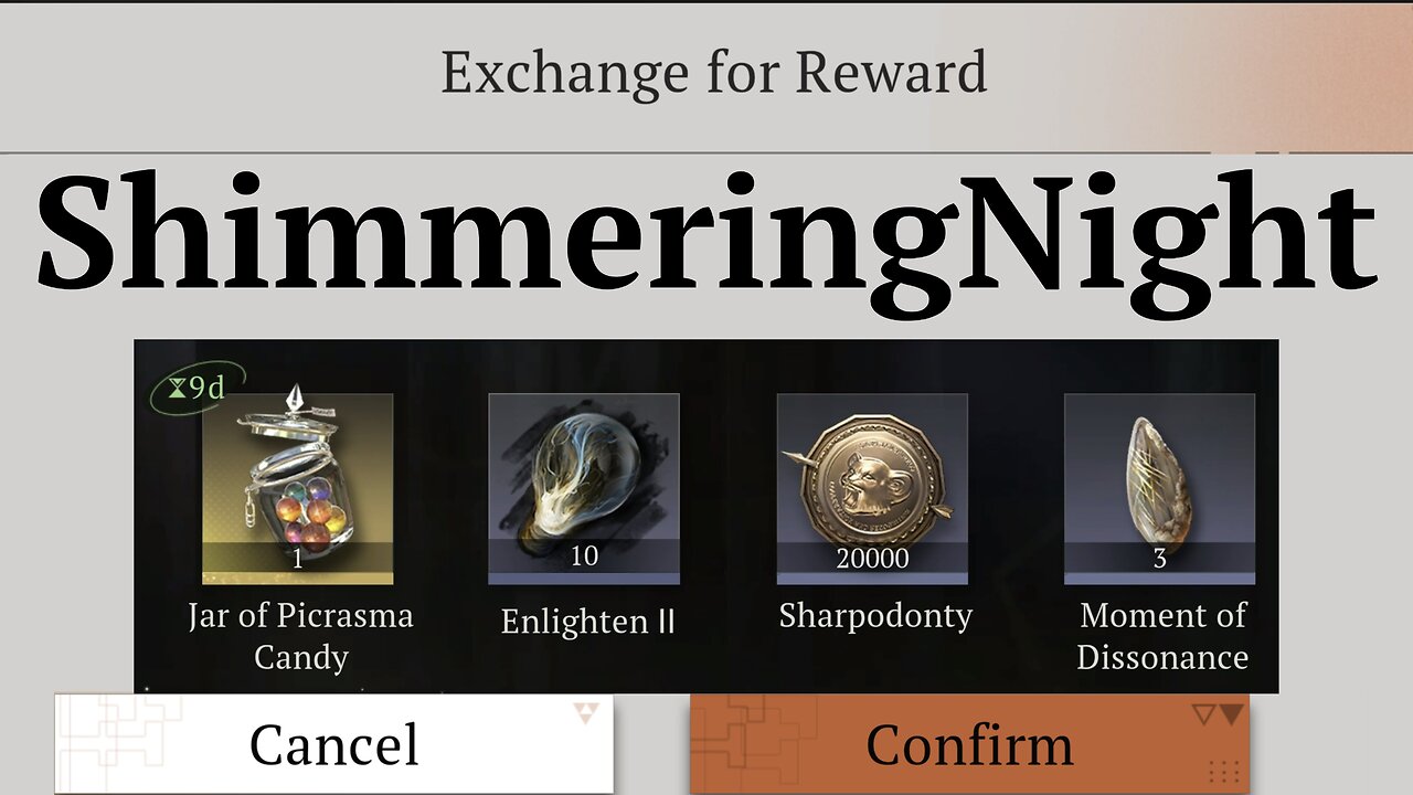 January 30, 2026 Item Code (Reverse 1999)