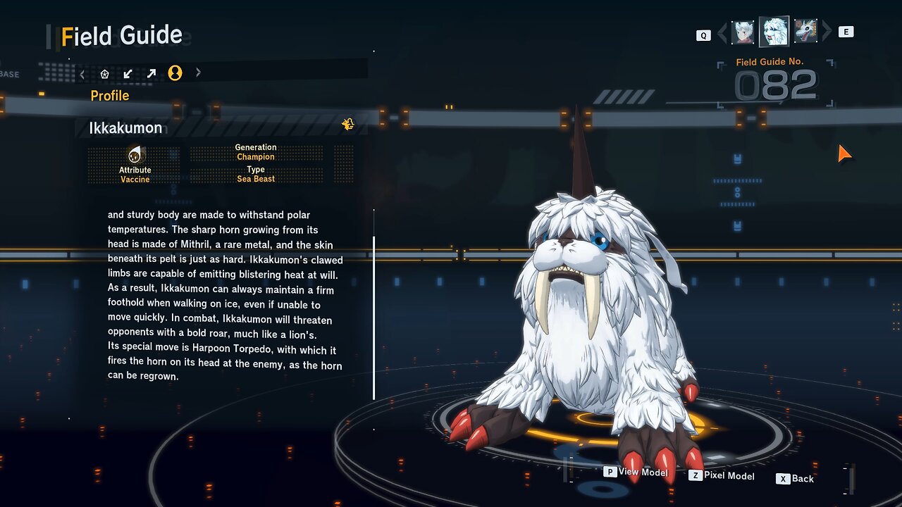 ikkakumon all digivolution/de-digivolution/profile Digimon Story Time Stranger