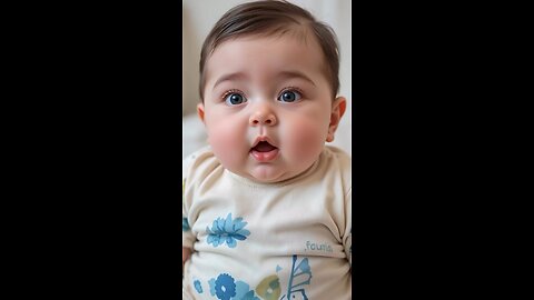 When you realize life is sweet… even without teeth 😍🍼✨ #CuteBaby #ViralBaby #BabySmile #Innocence