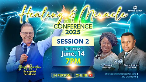 LIVE!🔥HEALING & MIRACLE CONFERENCE - SESSION 2 | EVANGELIST PER AKVIST