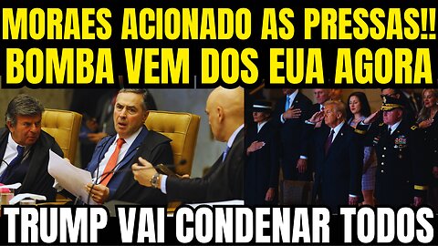 "bomba!! MINISTROS DO STF QUE CONDENAREM BOLSONARO SERÃO CONDENADOS POR TRUMP!"