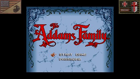 The Addams Family (Sega Genesis - Attract Mode) [NA Version]