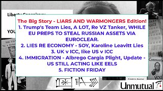 Liberty Conspiracy LIVE 12-12-25 US LIES Re VZ, Economy, EUTo Steal Russian Cash, + Fiction!