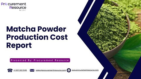 Matcha Powder Production Cost Analysis Report