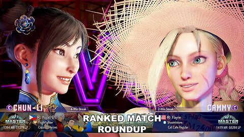 Kuya Kalbo SF6 Ranked Match Roundup. Chun Li Master Rank [Hori Fight Stick]