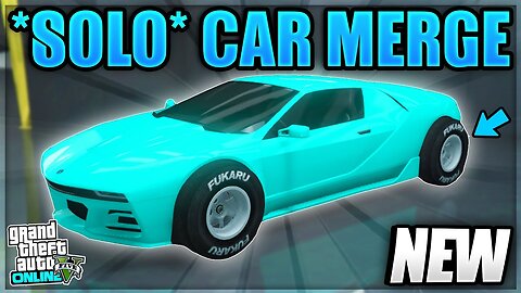 SOLO CAR 2 CAR MERGE GLITCH in GTA 5 ONLINE DEUTSCH 1.72