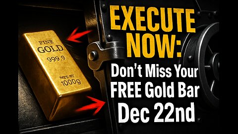 Business Owners Execute Now: Don't Miss Your FREE Gold Bar. The Wealth Firewall Deadline.