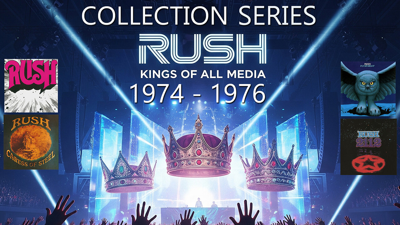 RUSH CDs 1974 - 1976 - THE RUSH COLLECTION SERIES