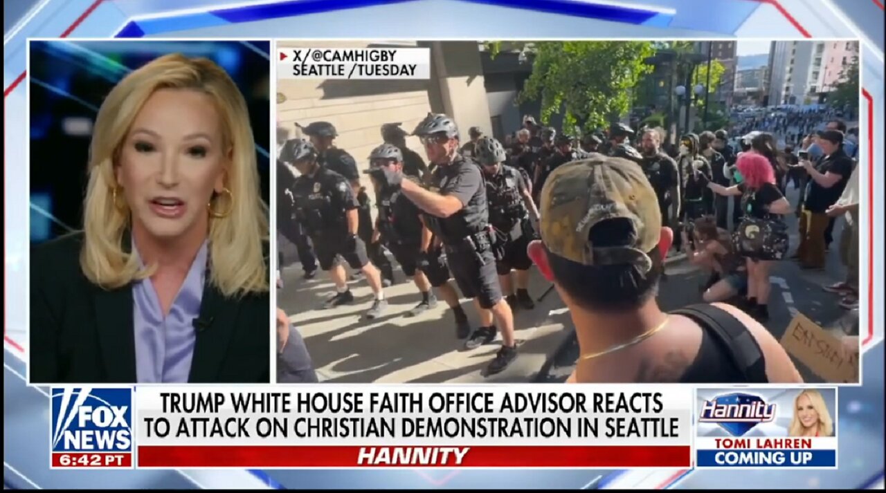 CHRISTIANS PROTESTING ATTACKED BY ANTIFA IN SEATTLE
