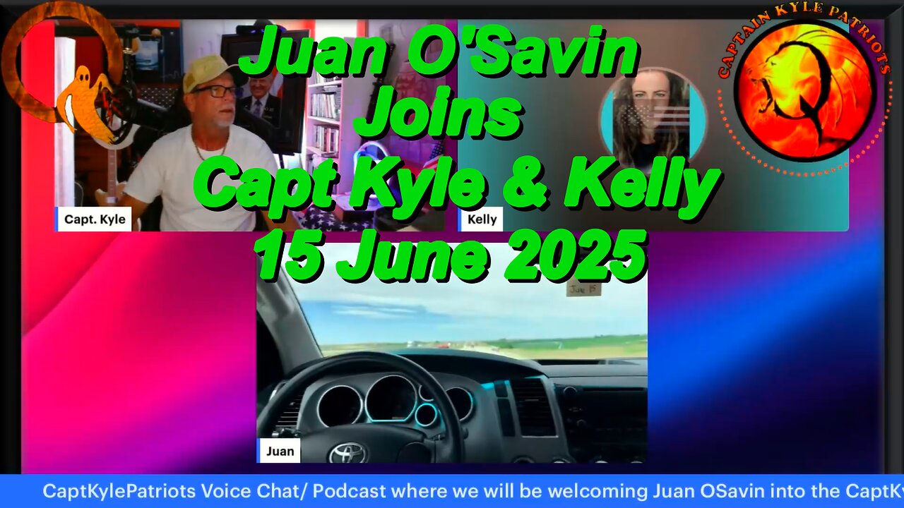 Juan O'Savin joins Capt Kyle & Kelly for a live Update