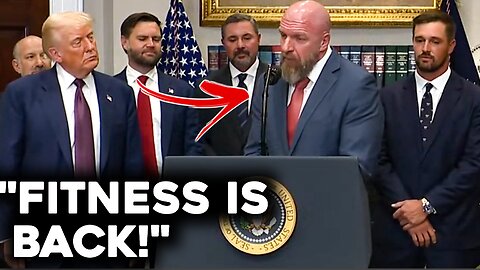"Triple H Visits Trump’s White House! Fitness Test Returns | America’s Comeback Begins!"