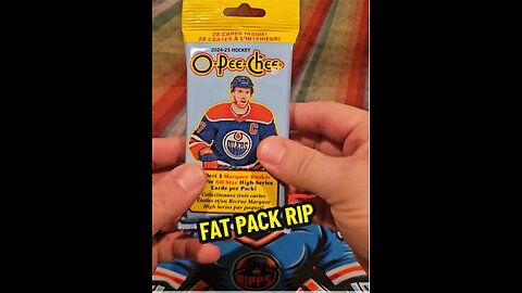 2024-25 O-Pee-Chee fat pack rip!