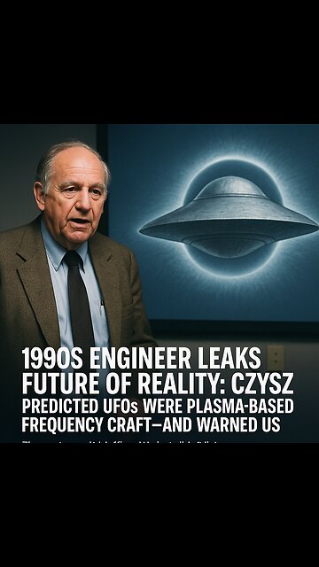 1990s Engineer Leaks Future of Reality: Czysz Predicted UFOs Were Plasma-Based Frequency Craft..