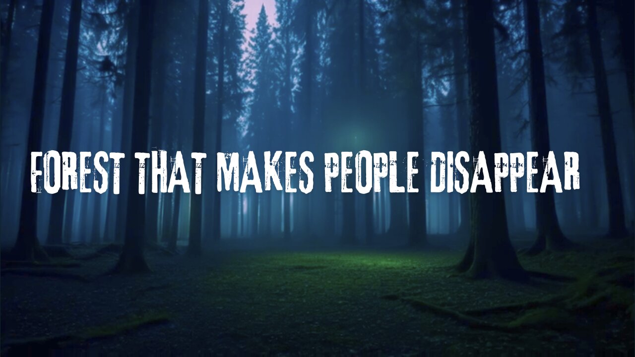 FOREST THAT MAKES PEOPLE DISAPPEAR