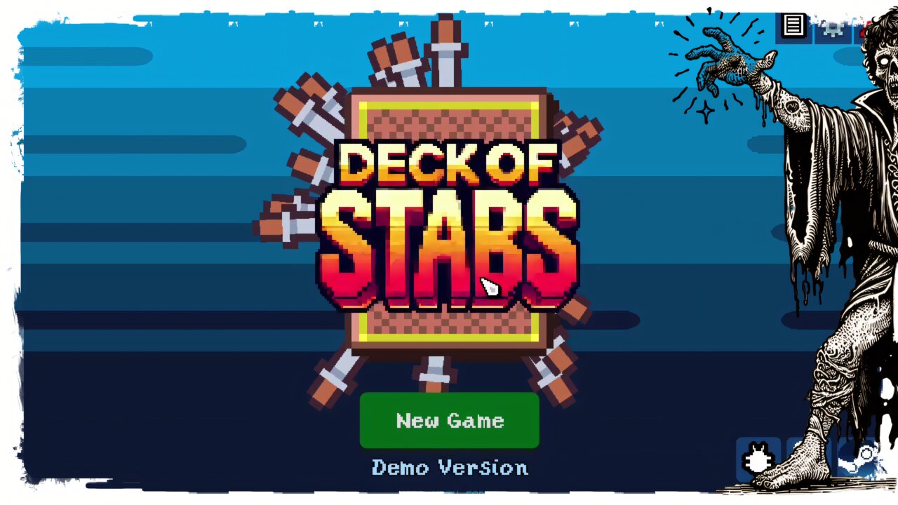 Demo Gameplay, No Commentary - Deck of Stabs