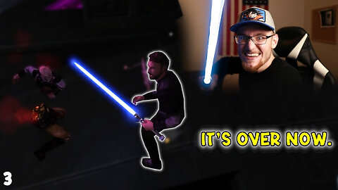 They Gave Me a Lightsaber... It's OVER | Jedi Outcast