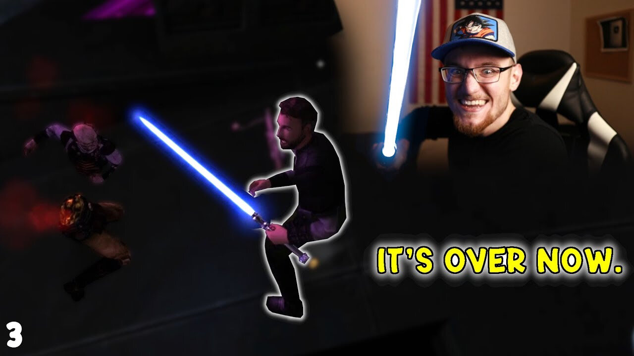 They Gave Me a Lightsaber... It's OVER | Jedi Outcast