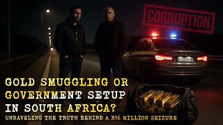 Gold Smuggling or Government Setup in South Africa? | Livestream Begins Friday 12 Noon EDT