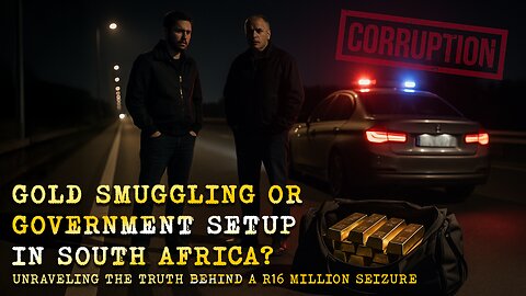 Gold Smuggling or Government Setup in South Africa? | Livestream Begins Friday 12 Noon EDT