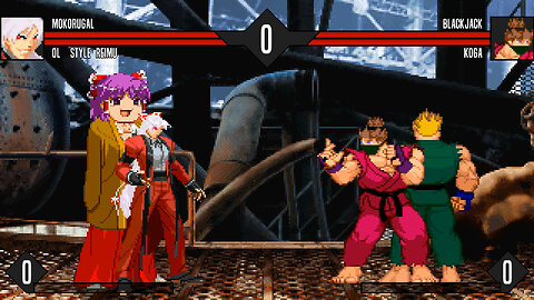 MUGEN - Mokorugal & Ol' Style Reimu vs. Blackjack & Koga - Download