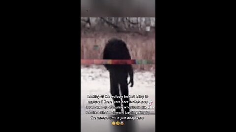 A Headless ghost was captured on a trailcam