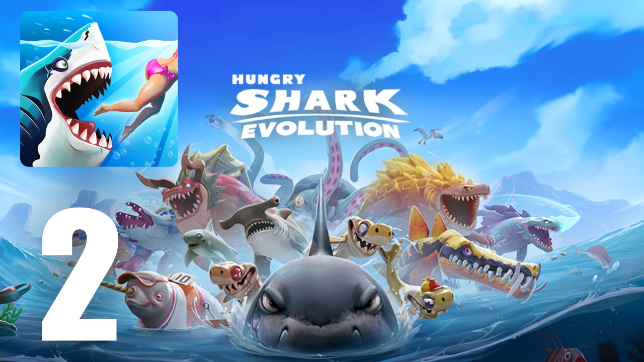 Hungry Shark – Walkthrough Part 2 | Massive Shark Mayhem & Ocean Chaos!